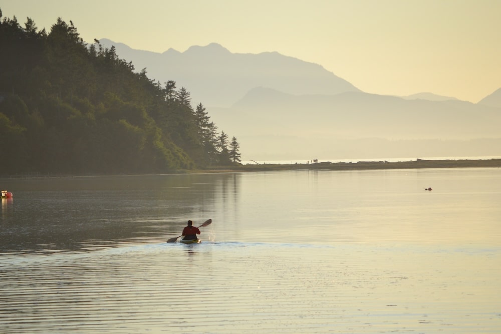 The Best Sequim Vacation Rentals for Fall Getaways 8 Kayaking on the bay is one of the Best things to do in Sequim, when you stay at our Sequim Vacation Rentals